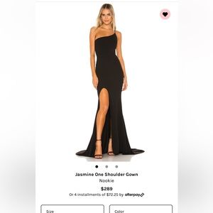 NOOKIE BLACK MAXI DRESS | SIZE M | EXCELLENT CONDITION